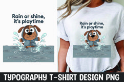 Sarcastic dog quote t-shirt sublimation design Product Image 1