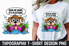 Sarcastic dog quote t-shirt sublimation design Product Image 1