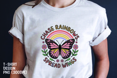 Butterfly quote t-shir sublimation png Product Image 1