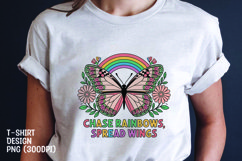 Butterfly quote t-shir sublimation png Product Image 1