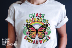 Butterfly quote t-shir sublimation png Product Image 1