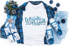 Winter Time Sublimation| Winter Girl Sublimation T-shirt Product Image 3