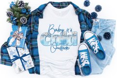 Winter Girl | Baby its cold outside | Winter Sublimation Product Image 3