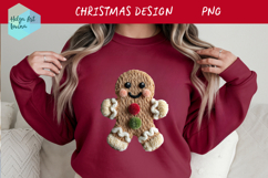 Latch Hook Yarn Christmas Sublimation | T-Shirt PNG Product Image 1