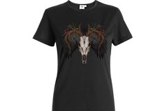 png deer skull animal skull sublimation a mystical animal Product Image 4