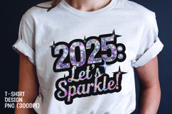 New year 2025 tshirt sublimation design Product Image 1