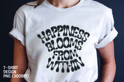 Happiness quote tshrit sublimation png Product Image 1
