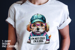 Dog sarcastic quote tshirt sublimation png Product Image 1