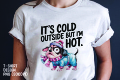 Dog sarcastic t-shirt sublimation png Product Image 1