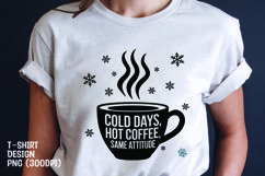 Coffee quote tshirt sublimation design Product Image 1