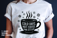 Coffee quote tshirt sublimation design Product Image 1