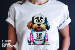 Dog sarcastic t-shirt sublimation png Product Image 1