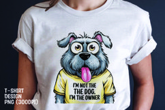 Dog sarcastic t-shirt sublimation png Product Image 1