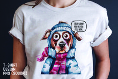 Dog sarcastic t-shirt sublimation png Product Image 1