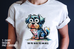 Dog sarcastic t-shirt sublimation png Product Image 1