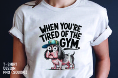 Dog sarcastic t-shirt sublimation png Product Image 1