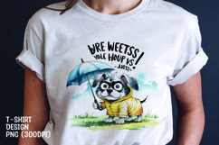 Dog sarcastic t-shirt sublimation png Product Image 1