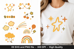 Colorful hand draw Doodle clipart SVG and PNG Product Image 1