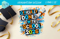 Graduation 2026 Quote Collage. Clipart PNG Product Image 1