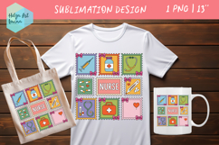 Clipart Nurse | Design sublimation Product Image 1