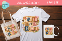 Religious Quote Collage. Clipart PNG Product Image 1