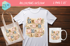 Religious Quote Collage. Clipart PNG Product Image 1
