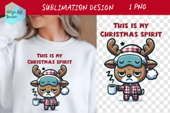 Grumpy Christmas animal, Sarcastic quotes | T-Shirt designs Product Image 1