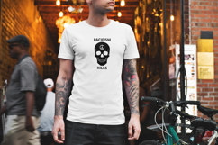 Skull with Peace Symbol Design Product Image 3