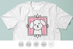 Bichon Frise SVG, Bichon Puppy PNG for Sublimation Product Image 2