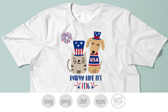 Party Like It's 1776 Cat and Dog. America's 250th Birthday Product Image 4