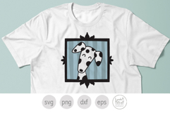 Dalmatian SVG, Framed Dalmatian Png for Sublimation Product Image 3