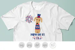 Party Like It's 1776 Dog. America's 250th Birthday Product Image 5