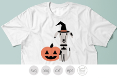 Witch Dog Svg, Halloween Puppy Png, Spooky Dog Png Product Image 6