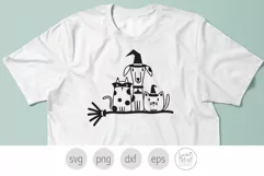 Witch Animals Svg, Halloween Pets Png, Spooky Cats and Dog Product Image 4