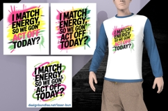 Motivational PNGs, 3 Quotes for T-shirt Sublimation Product Image 1