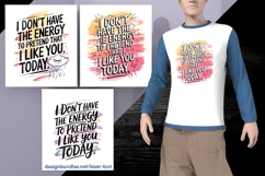 Sublimation T-shirt Designs, 3 Encouraging Sayings Product Image 1