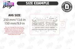 S'mores Serving Boards Laser Cut Bundle|S'mores SVG|Campfire Product Image 3