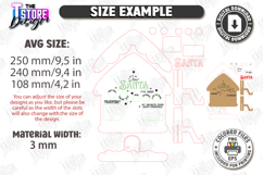 Dear Santa Boards Laser Cut Bundle |Santa&#039;s List| Christmas Product Image 2