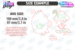 Hot Cocoa Mug Ornament Laser Cut Bundle, Christmas Tree Toys Product Image 2