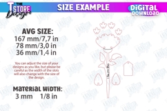 3D Wooden Flowers Laser Cut Bundle, Flower Bouquet for Mom Product Image 2