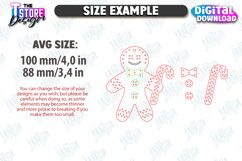 DIY Stitched Christmas Ornament Kit Laser Cut, Lacing Toys Product Image 2