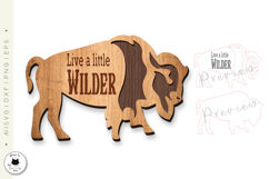 Western Signs Laser Cut | Layered Cowboy Signs Product Image 3