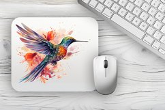 vintage bird Mousepad PNG, Animal Mousepad Sublimation Des Product Image 1