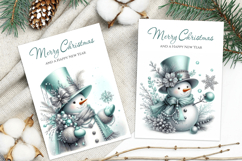 Merry Christmas Card. Printable cards Product Image 3