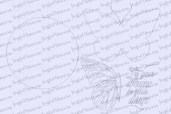 Let Your Dreams Be Your Wings Sign | Butterfly door hanger Product Image 3