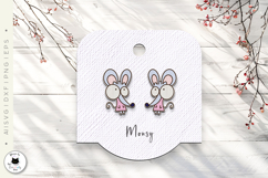 Funny Animals Stud Earrings Laser Cut Bundle Product Image 6