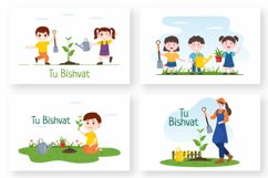 11 Happy Tu BiShvat Illustration Product Image 3