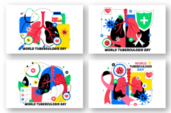 10 World Tuberculosis Day Illustration Product Image 3