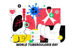 10 World Tuberculosis Day Illustration Product Image 4