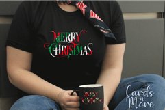 Merry Christmas, 5designs, PNG, T-shirt, mug, sublimation Product Image 8